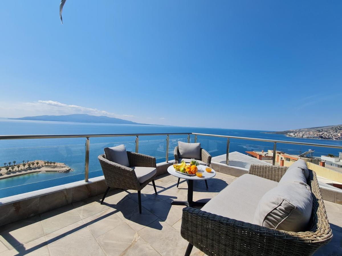 Infinity Sea View Penthouse アパート Sarandë